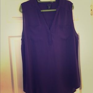 Torrid 2 Purple Sleeveless Top